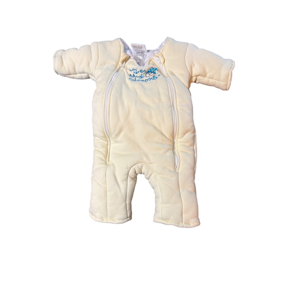Baby Merlin's Magic Sleepsuit 100%
Cotton 3-6M Size Small 12-18lbs. Yellow
